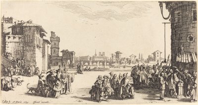 Slavemarkedet av Jacques Callot