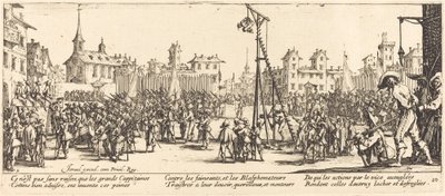 Strappadoen av Jacques Callot