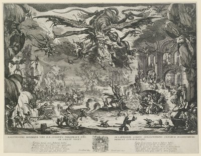 Fristelsen til St. Antonius av Jacques Callot
