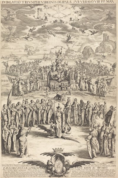 Jomfruens triumf av Jacques Callot