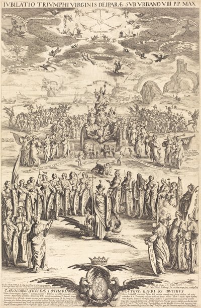 Jomfruens triumf av Jacques Callot