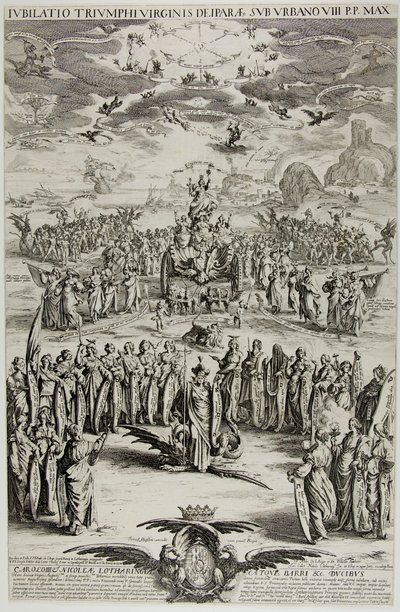 Jomfruens triumf av Jacques Callot