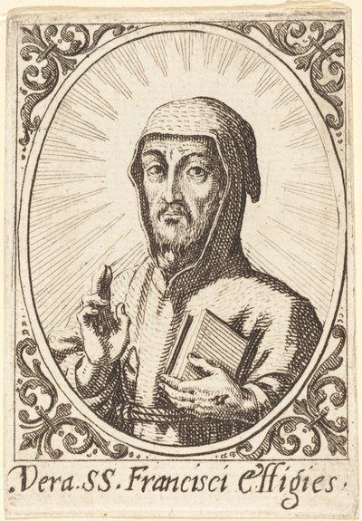 Den sanne avbildingen av Saint Francis av Jacques Callot