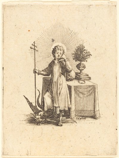 Den unge Jesus av Jacques Callot