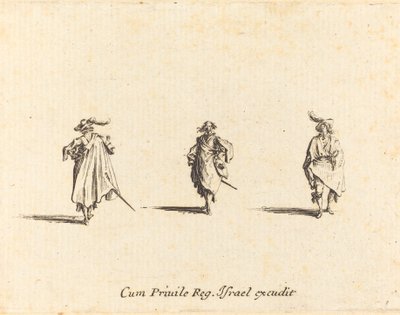 Tre herrer av Jacques Callot