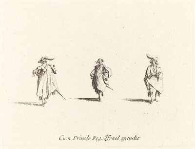 Tre herrer av Jacques Callot