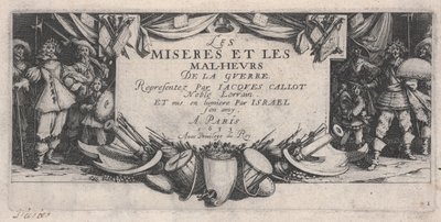 Tittelside, The Miseries of War av Jacques Callot