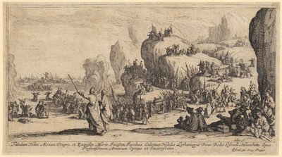 Tropper forlater skipene sine av Jacques Callot