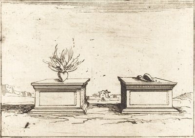 To hjerter av Jacques Callot