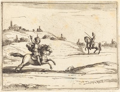 To riddere av Jacques Callot