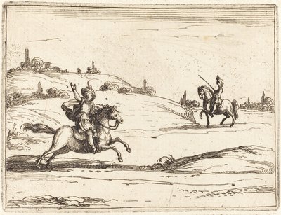 To riddere av Jacques Callot