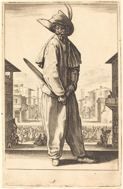 Zanni av Jacques Callot