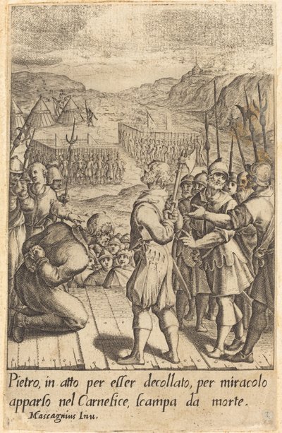 Bøddelen av Jacques Callot after Donato Mascagni