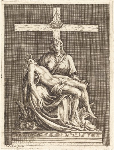 Medfølelse av Jacques Callot after Michelangelo
