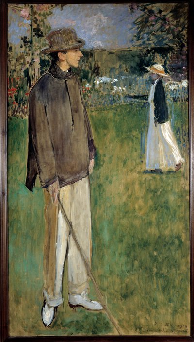 Portrett av Jean Cocteau (fransk poet og forfatter av Jacques Emile Blanche