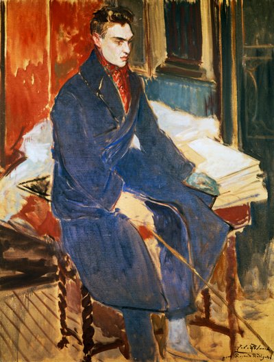 Portrett av Raymond Radiguet (Saint-Maur-des-Fosses av Jacques Emile Blanche