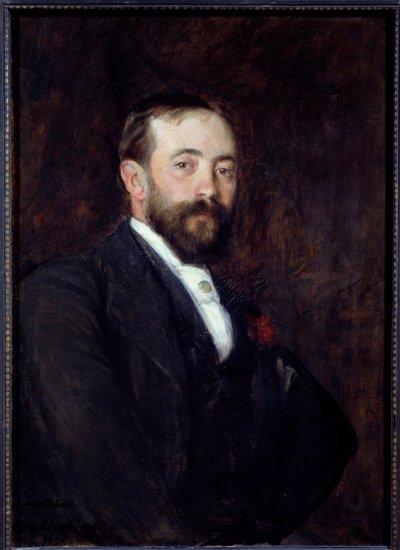 Portrett av den spanske maleren Don Rafael de Ochoa y Madrazo (1858) Maleri av Jacques Emile (Jacques-Emile) Blanche (1861-1942) 1890 Søn. 0,55x0,77 m Rouen, Museum of Fine Arts av Jacques Emile Blanche