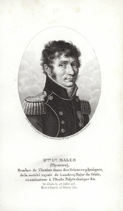 Etienne-Louis Malus av Jacques Etienne Victor Arago