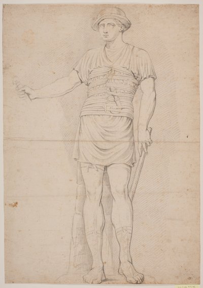 Stående kriger av Jacques Francois Joseph Saly