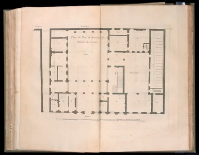 Innbundet utskrift (Frankrike) av Jacques François Blondel