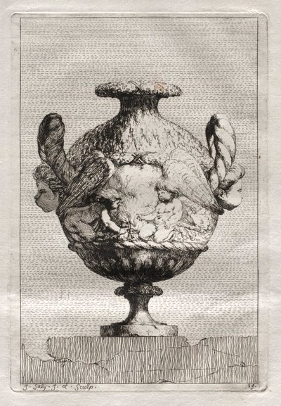 Vasesett: Tavle 19 av Jacques François Saly