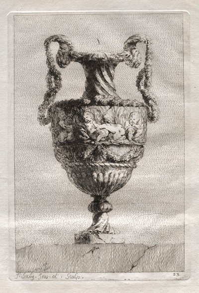 Vasesett: Tavle 23 av Jacques François Saly