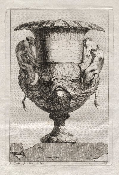 Vasesett: Tavle 29 av Jacques François Saly