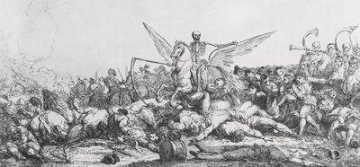 Dødens triumf, 1779 av Jacques Gamelin