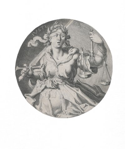 Rettferdighet, 1593. av Jacques Gheyn