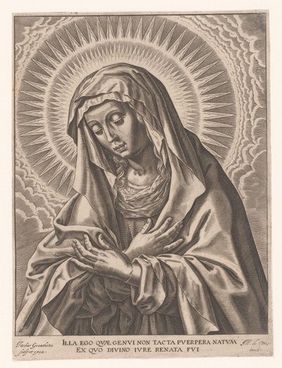 jomfru Maria av Jacques Granthomme