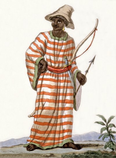 Gentleman von der Côte des Graines, Elfenbeinküste von Jacques Grasset de Saint-Sauveur