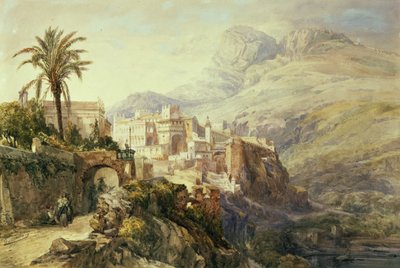 Marokkansk landskap av Jacques Guiaud