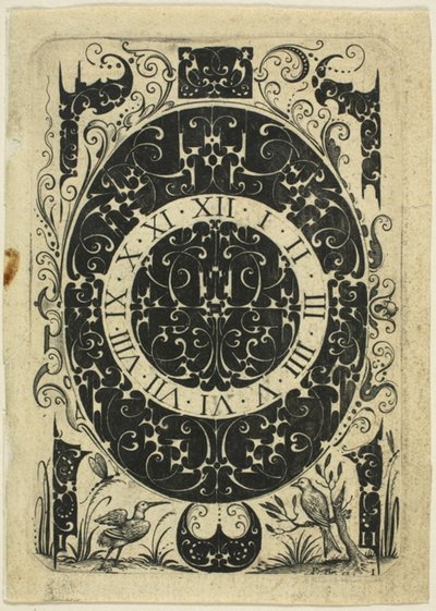 Ornamental plate I av Jacques Hurtu