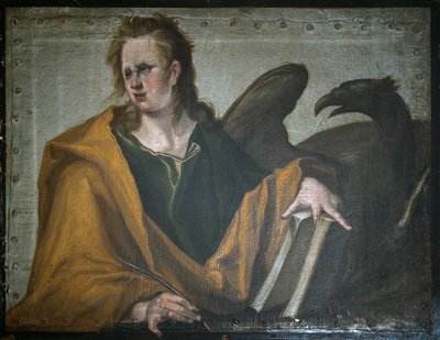 Evangelisten Johannes, 1588 av Jacques II de Gheyn