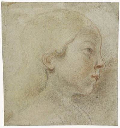 Barnehode, til høyre av Jacques Jordaens