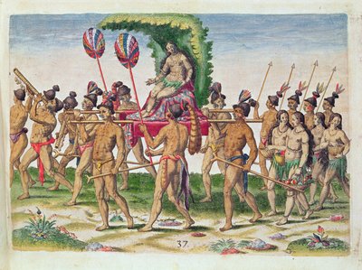A Bride is Carried to the Chief, fra 