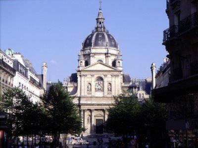 Fasaden til Sorbonne av Jacques Lemercier