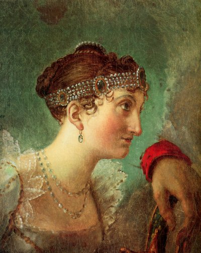 Adelaide de La Rochefoucauld av Jacques Louis David