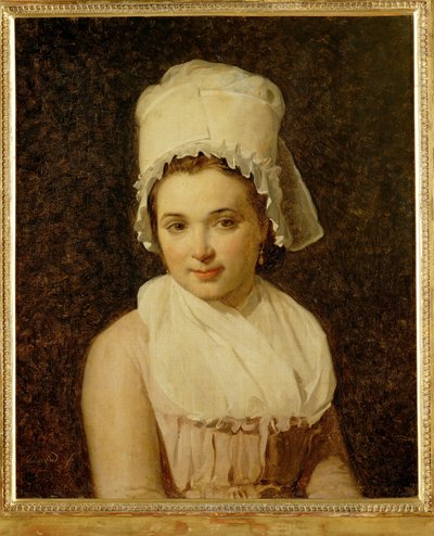 Catherine-Marie-Jeanne Tallard, kone til Francois Lamy, ordfører i Sougere/Yonne … av Jacques Louis David