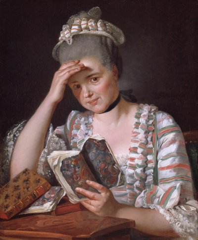Madame Francois Buron, 1769. av Jacques Louis David