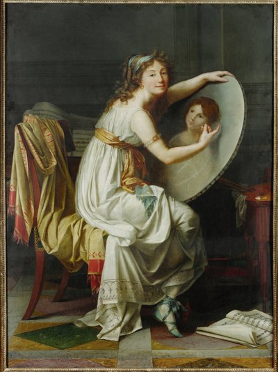 Mademoiselle Ducreux (maleri på lerret) av Jacques Louis David