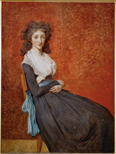 Mrs. Charles-Louis Trudaine … av Jacques Louis David