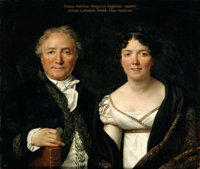 Portrett av Antoine og Angélique Mongez, 1812. av Jacques Louis David