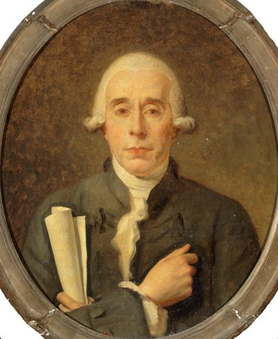 Portrett av Jean Sylvain Bailly 1736-1793, ca. 1790. av Jacques Louis David