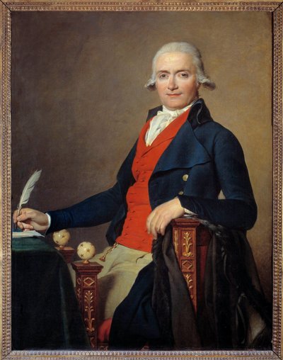 Portrett av minister Gaspard meyer (1749-1799) Maleri av Jacques Louis David (1748-1825) 1795 av Jacques Louis David