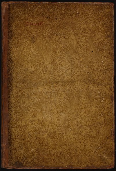 Romersk album nr. 4: Italienske landskap og antikviteter av Jacques Louis David