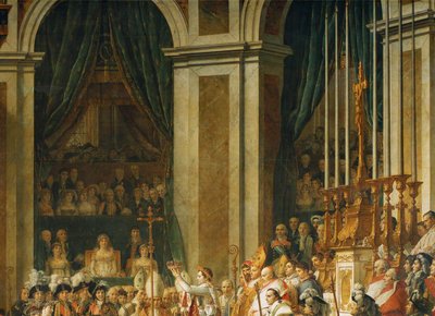 Napoleons kroning i Notre-Dame… av Jacques Louis David