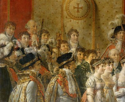Napoleons kroning i Notre-Dame… av Jacques Louis David