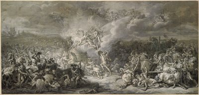 Kampen om Diomedes, 1776 av Jacques Louis David