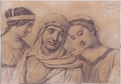 Tre kvinner av Jacques Louis David